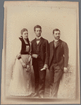 Photographic portrait of Alma, Paul and Walter Clairmont