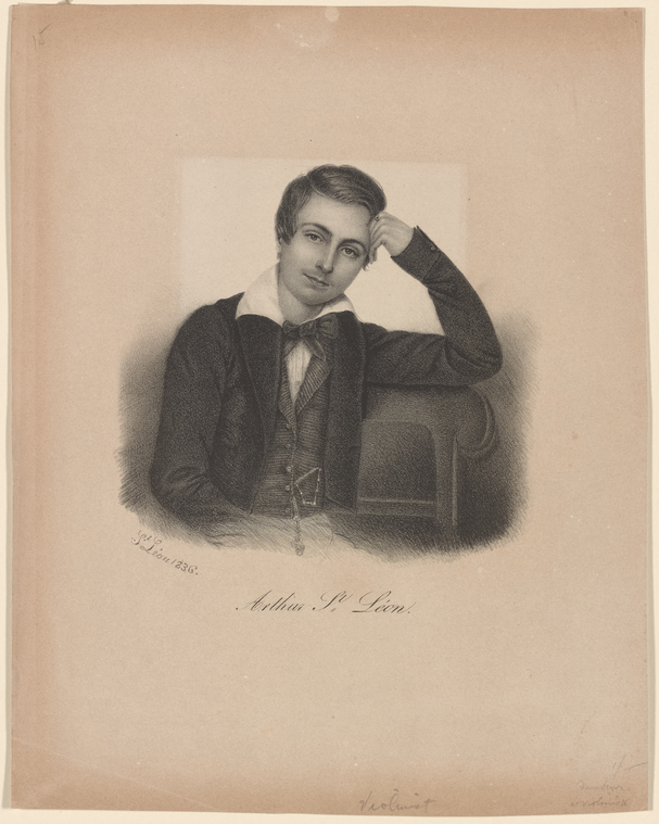 Arthur St. Léon NYPL Digital Collections