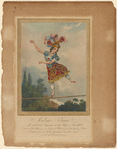 Madame Saqui, the celebrated performer on the rope, at Vauxhall