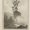 Madame Saqui, the celebrated performer on the rope, at Vauxhall