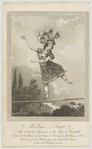 Madame Saqui, the celebrated performer on the rope, at Vauxhall