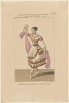 Costume de Melle. Taglioni, rôle de Zoloé, dans Le dieu et la bayadère, opéra, Académie royale de musique