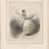 L'Opéra. Melle Taglioni. La bayadère
