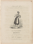 Mademoiselle Taglioni as she appears in Guillaume Tell, dancing the pas tyrolien.