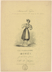 Mademoiselle Taglioni as she appears in Guillaume Tell, dancing the pas tyrolien