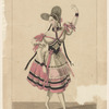 Costume de Melle Taglioni, rôle de Nathalie dans la pièce de ce nom, ballet, Académie royale de musique