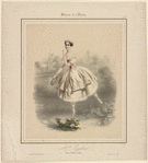 Melle Taglioni dans L'ombre (ballet)