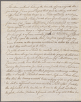 Letter to Benjamin Harrison