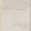 Letter to Benjamin Harrison