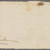 Letter to James Hamilton