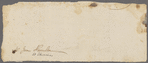 Letter to James Hamilton