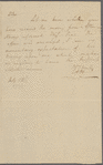 Letter to James M. Hughes