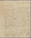 Letter to Elizabeth Hamilton