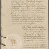 Power of attorney from Hugh Seton to Alexander Hamilton