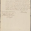 Power of attorney from Hugh Seton to Alexander Hamilton