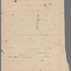 Letter of James Madison to James Maury, the Madison business agent in Virginia