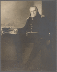 Jonathan Williams (1750-1815) Colonel, Chief Engineer, U.S. Army, first superintendant of the United States Military Academy. From the original portrait by Thomas Sully in the library of the United States Military Academy West Point, New York