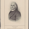 Roger Williams from a lithograph. "Dear Roger Williams, he went and came in this region, he traversed our beautiful lakes in his canoe, and he learned the language of Canonicus and the rest, and preserved it for posterity"