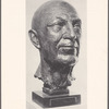 Completed four months before his death. A portrait of William Carlos Williams by Joe Brown. Bronze bust, dark green patina, signed and dated. Mounted on a stone base. Height 22 inches overall. [Paterson, New Jersey.] October 1-20, 1962...