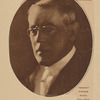 President Woodrow Wilson. From a recent camera study by Arnold Genthe