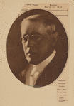 President Woodrow Wilson. From a recent camera study by Arnold Genthe