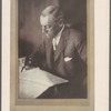 President Woodrow Wilson. Photograph by Edmonston, Washington D.C. 