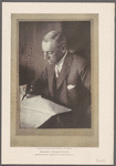 President Woodrow Wilson. Photograph by Edmonston, Washington D.C. 