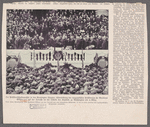 Der Präsidentschaftswechsel in den Bereinigten Staaten: Eidesleistung des neugewählten Präsidenten Dr. Woodrow Wilson (x) aus der Terrasse an der Ostseite des Kapitols zu Washington am 4. März