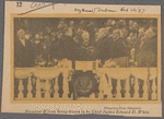 President Wilson being sworn in by Chief Justice Edward D. White