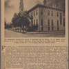 The independent Presbyterian Church of Savannah and the Manse. In the Manse parlor (shown on the front corner) Woodrow Wilson was married to Ellen Louise Axson, granddaughter of the Rev. I.S.K. Axson, once the church's pastor