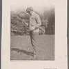 Woodrow Wilson playing golf at Princeton, N.J.