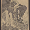 Em Caminho da Terra da Promissão--"Tu baterás na rocha, e d'ella sahirá agua, para quo o povo possa matar a sêde." ("Exodo", 6.) (Do "Puck", de New-York)
