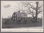 Landmark to religious liberty in America--Historic old Williams House now standing in Roger Williams Park, in Providence, Rhode Island, where the plantation was founded in 1636 which established freedom of conscience and speech on the western continent