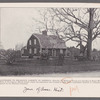 Landmark to religious liberty in America--Historic old Williams House now standing in Roger Williams Park, in Providence, Rhode Island, where the plantation was founded in 1636 which established freedom of conscience and speech on the western continent