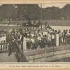 At the public baths--lads awaiting their turn at the Battery