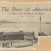 The new barge office--some day to be crowned with a campanile 300 feet high.  The city of their dreams, from Ellis Island