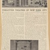 Forgotten theaters of New York City
