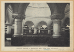 Central portion of exhibition hall, New York Aquarium 