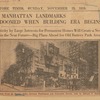 Block front on Battery Place, between Washington and Greenwich Streets...