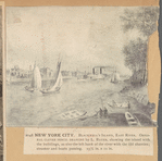 New York City. Blackwell's Island, East River