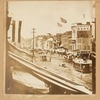 Mechanics' and Traders' Bank; Germania Assembly Rooms; horse driven streetcars