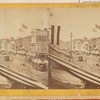Mechanics' and Traders' Bank; Germania Assembly Rooms; horse driven streetcars