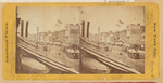 Mechanics' and Traders' Bank; Germania Assembly Rooms; horse driven streetcars