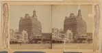 Battery Place Elevated Station; Washington (or Field) Building; Battery Park Concert Garden; Reinhardt's Hotel, New York Produce Exchange
