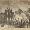 The burning of Barnum's Hippodrome