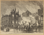 The burning of Barnum's Hippodrome