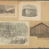 General views, Vesey St. & Broadway