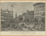 Barnum's Museum on Broadway, corner of Ann Street
