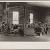 Interior of "little red schoolhouse." Crossville, Tennessee