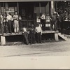 Prospective homesteaders, in front of post office at United, Westmoreland County, Pennsylvania